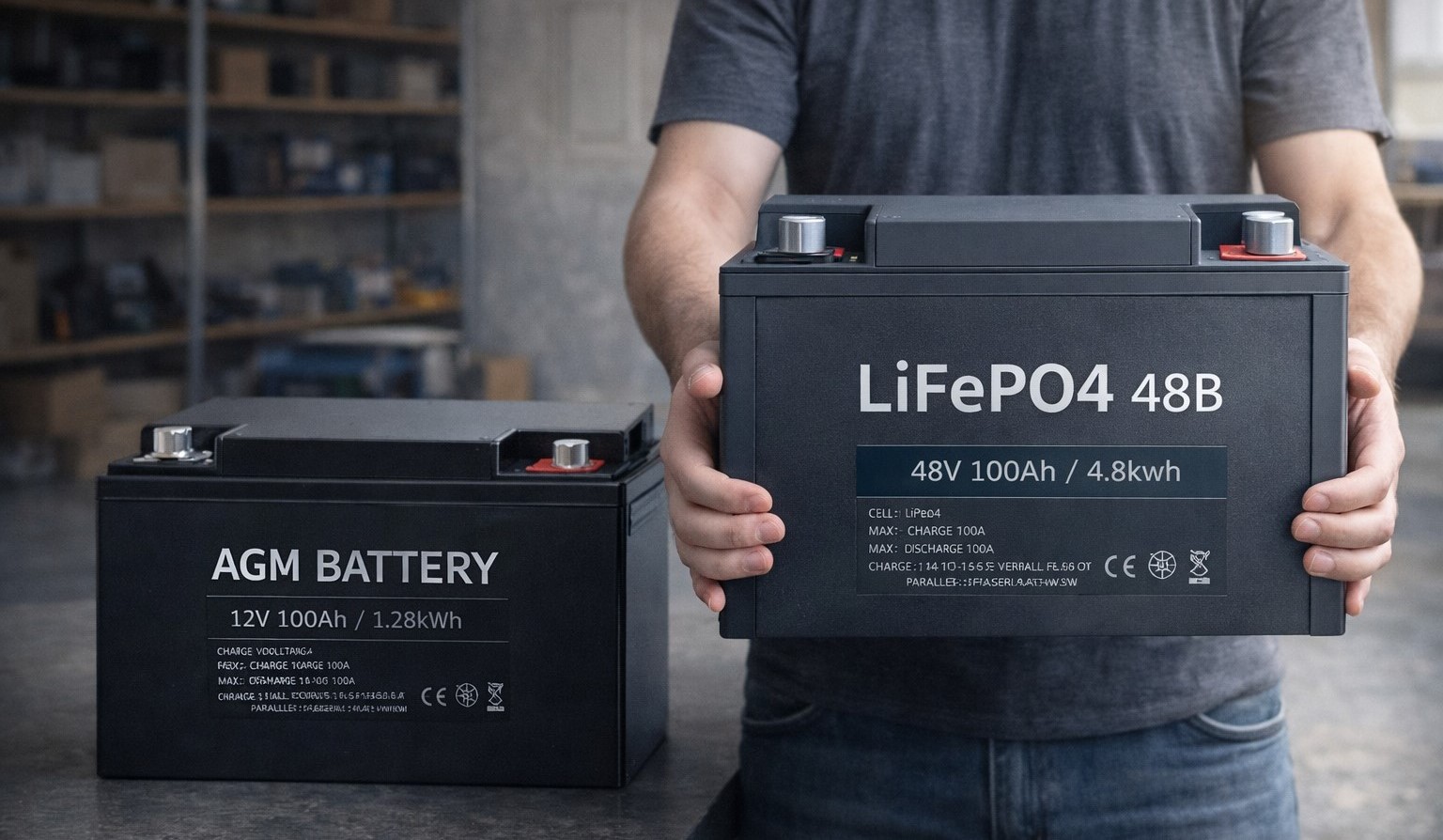 Для каких нужд стоит выбрать LiFePO4 48В?
