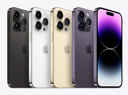 Доступна палітра смартфонів Apple iPhone 14 Pro