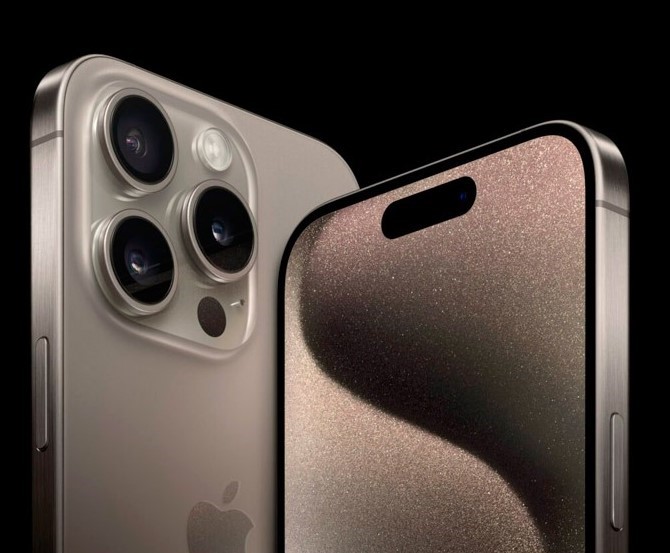 Смартфон Apple iPhone 15 Pro 128GB Natural Titanium недорого