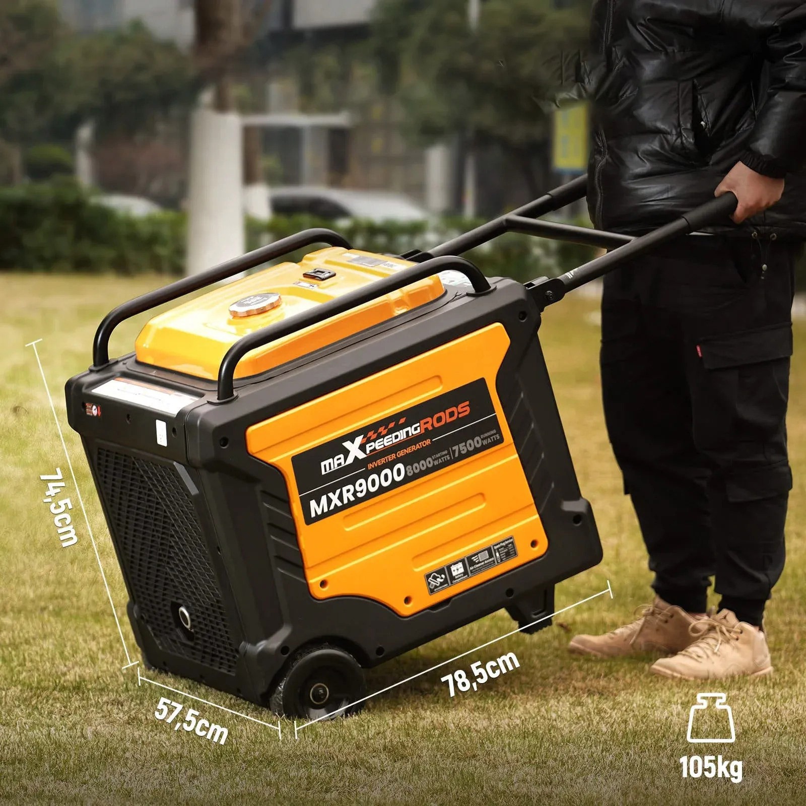 Інверторний бензиновий генератор MaXpeedingRODS MXR9000 7.5/8 кВт недорого