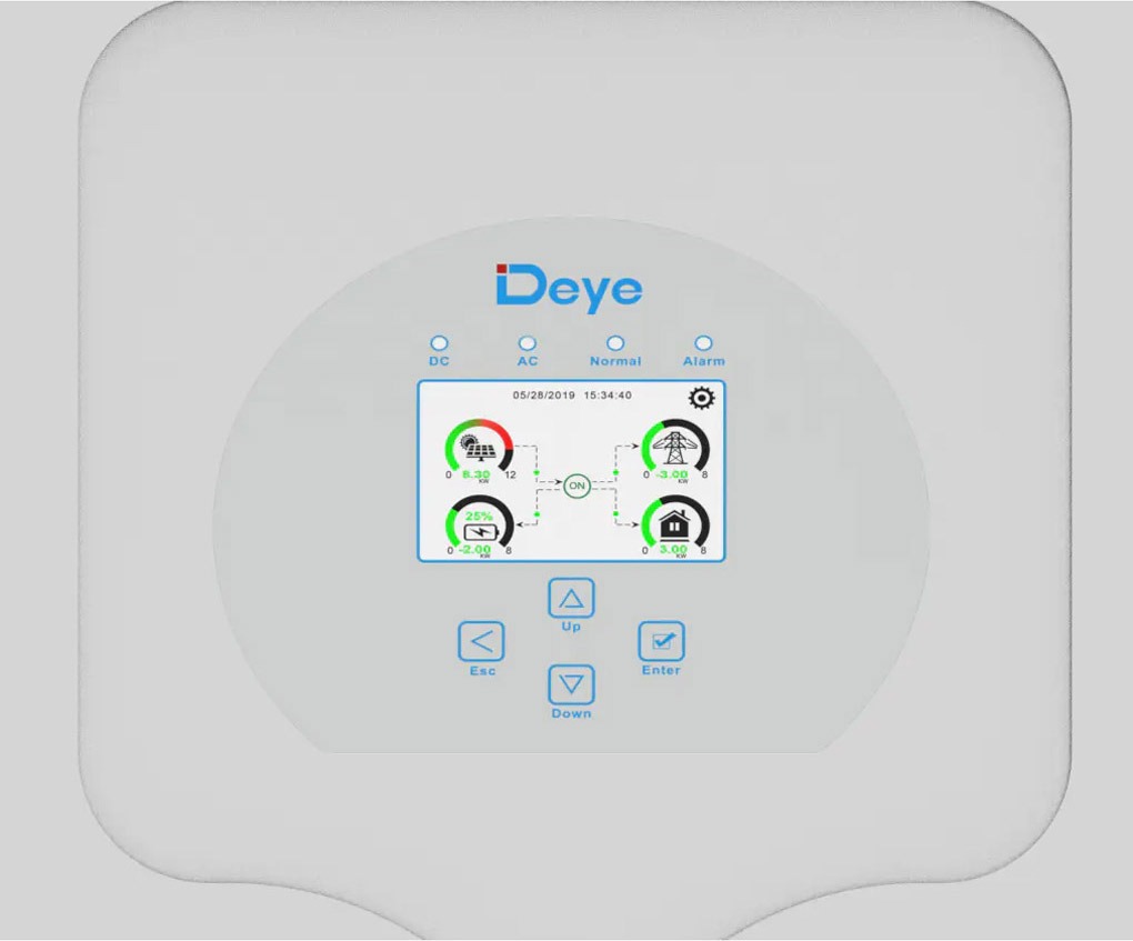 Гибридный солнечный инвертор Deye SUN-8K-SG05LP1-EU-AM2-P недорого