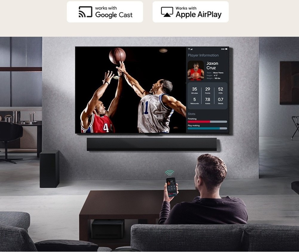 Телевізор LG evo AI C5 48\