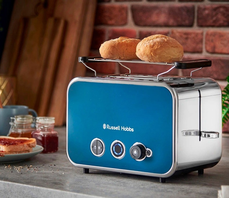 Тостер Russell Hobbs Distinctions 2-Slice Blue купити недорого
