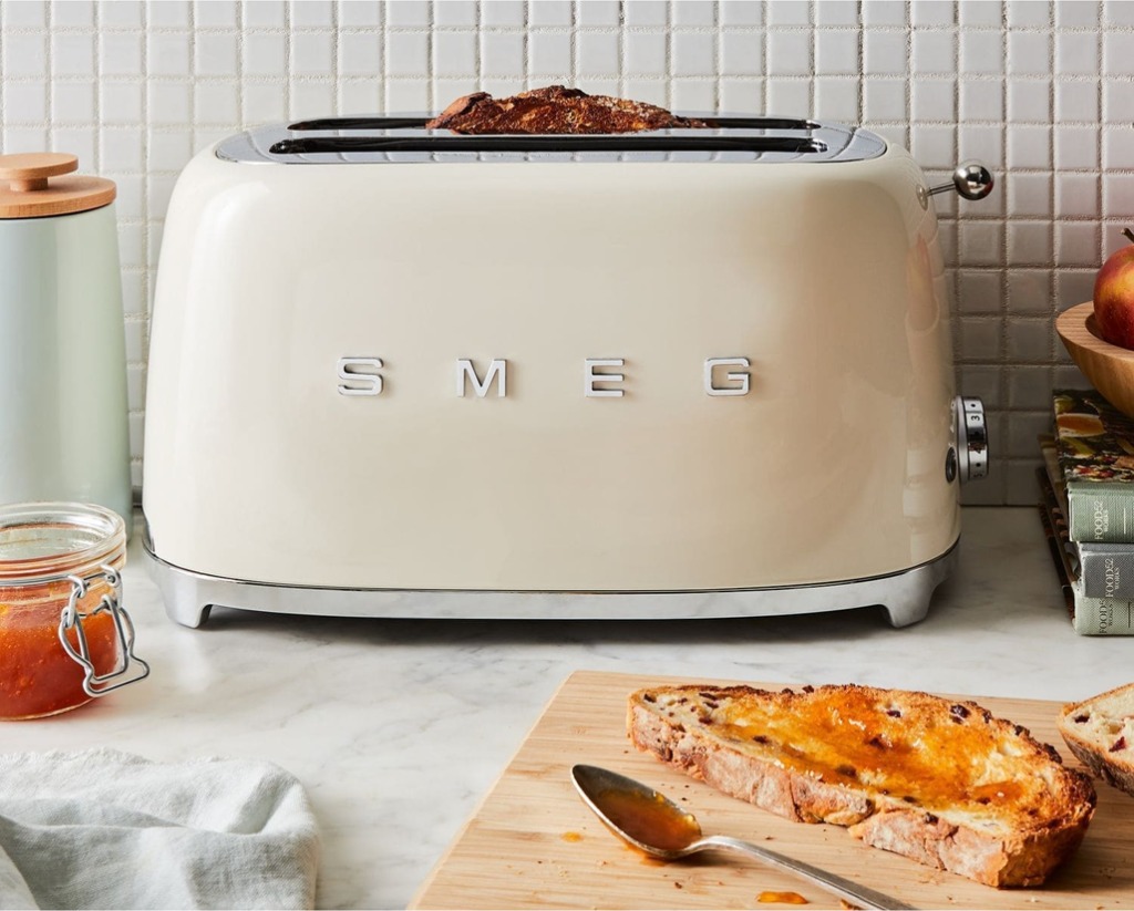 Тостер Smeg TSF02RDEU в Дніпрі недорого