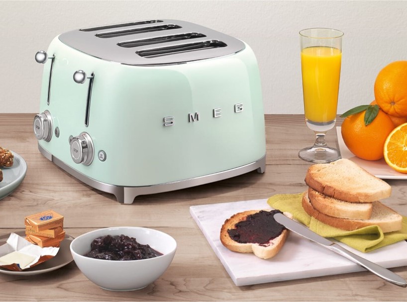 Тостер Smeg TSF03BLEU в Дніпрі недорого