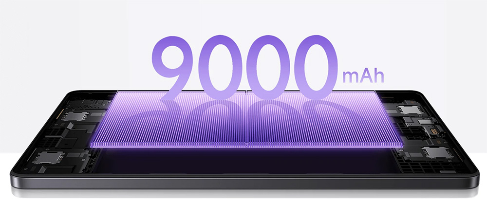 Повний робочий день з акумулятором 9 000 мАг