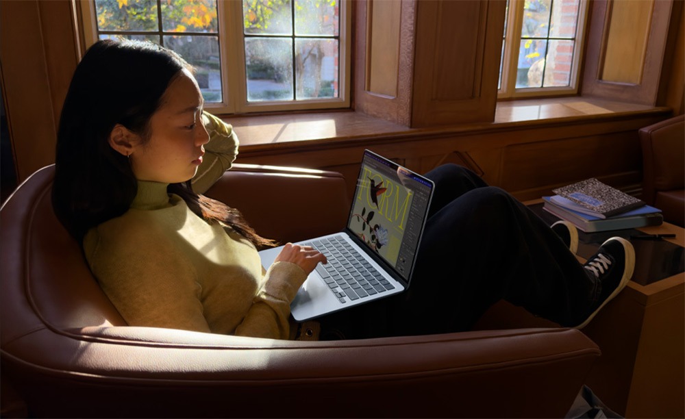 MacBook Air 13" M5 имеет 8-ядерный GPU, MacBook Air 15" M5 - 10-ядерный.