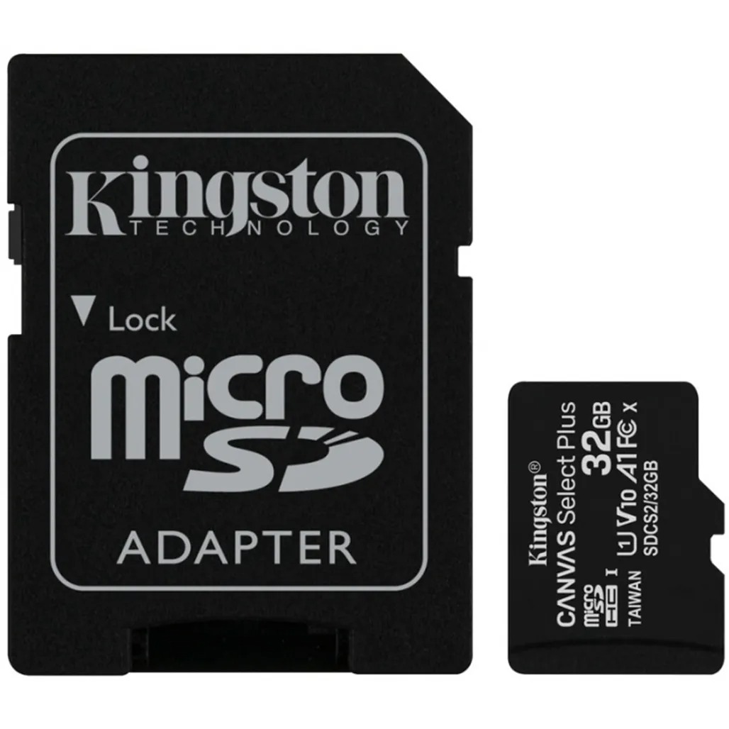 Карта пам'яті Kingston microSDXC 32GB Безмежний простір для зберігання фото