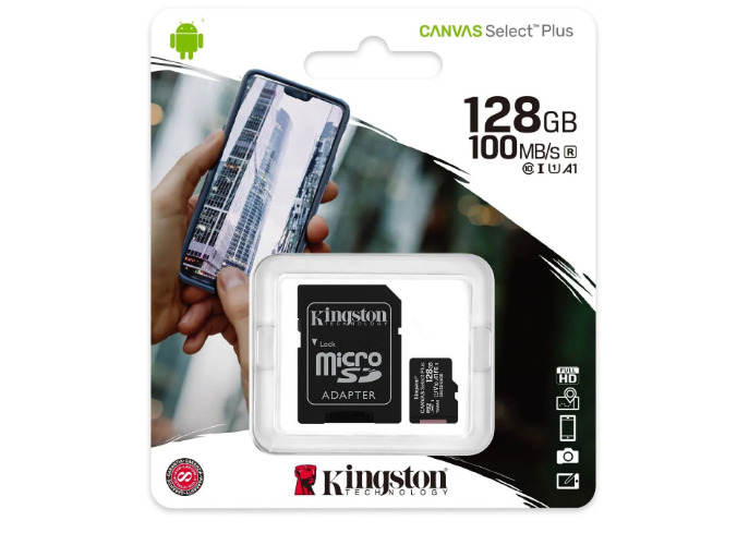 Kingston microSDXC Canvas Select Plus 128GB Kingston microSDXC Canvas Select Plus 128GB в Touch