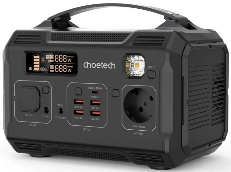 Характеристики зарядных станций Choetech