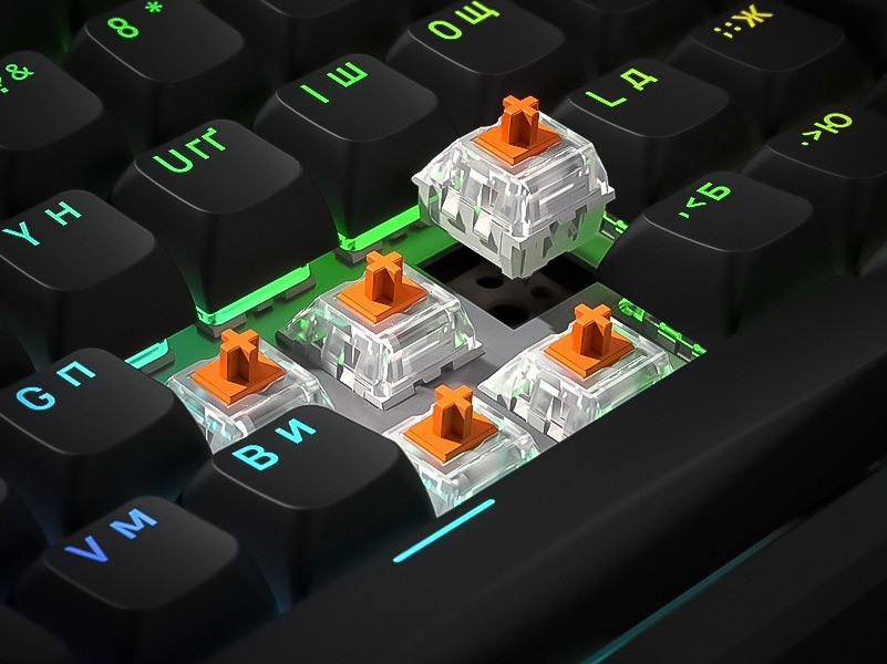 Функция N-Key Rollover (NKRO) для киберспорта