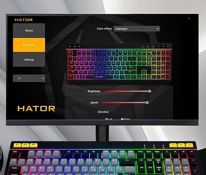 Беспроводные механические клавиатуры Hator