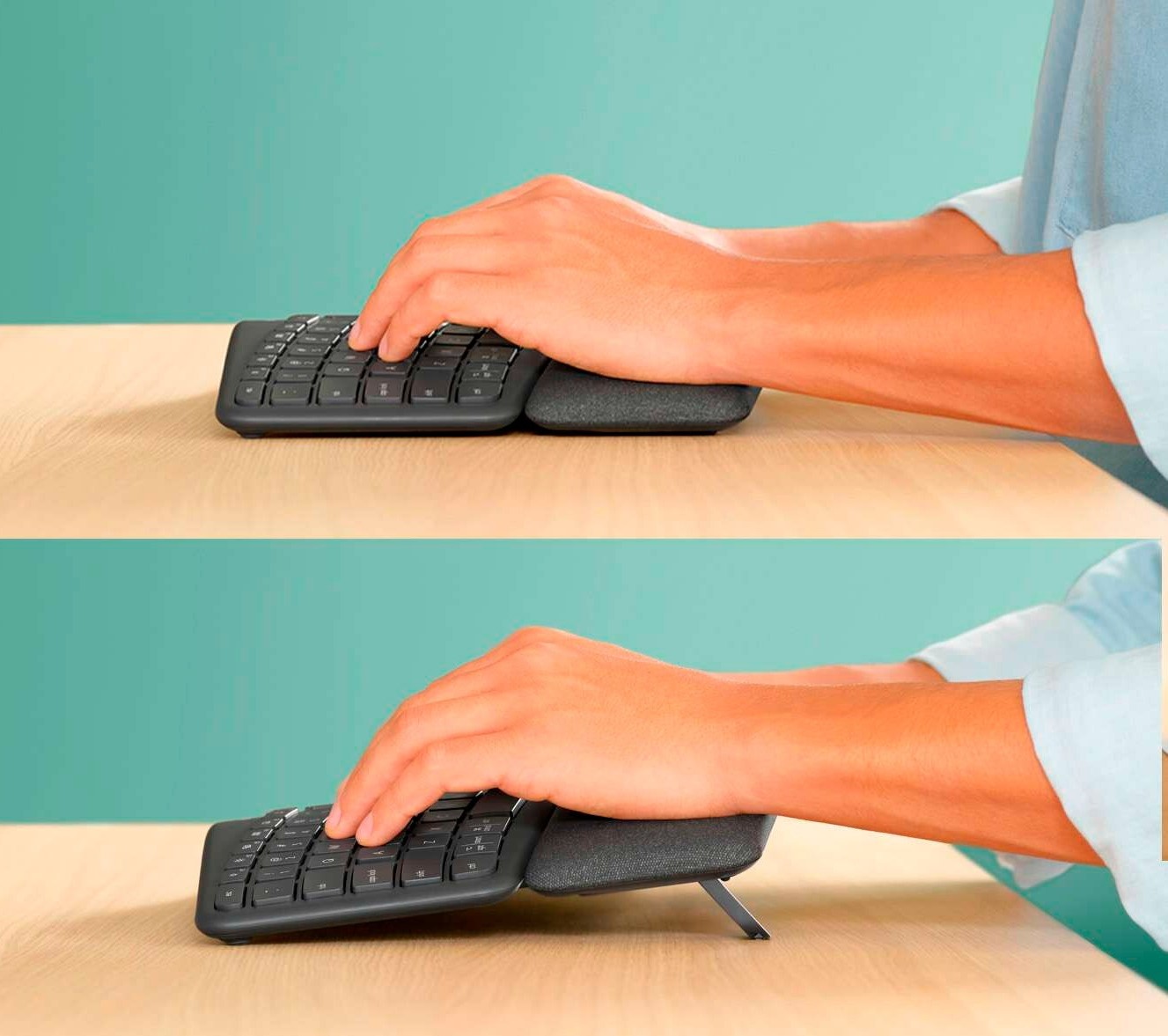 Ергономічна клавіатура Logitech
