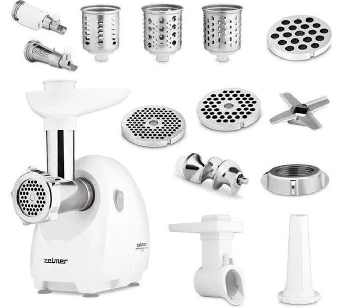 Комплектация мясорубки Zelmer ZMM4055B