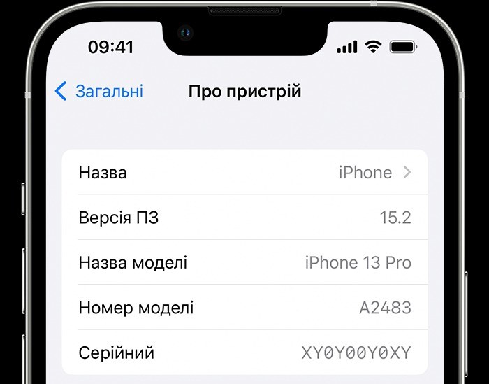 Де знайти IMEI та серійний номер iPhone Розташування IMEI або серійного номера на корпусі може відрізнятися залежно від моделі iPhone