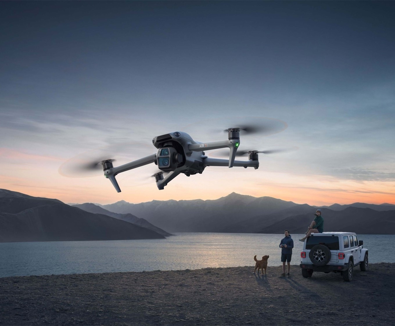 Квадрокоптер DJI Air 3S Fly More Combo with RC-2 недорого в Дніпрі