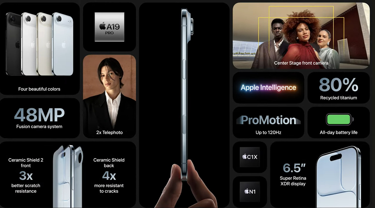 Сверхтонкий смартфон iPhone Air