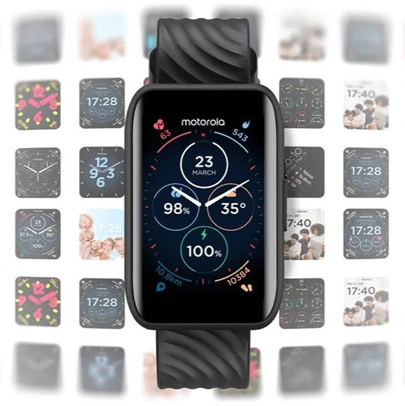 Большой экран Motorola Moto Watch