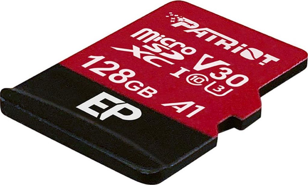 Стійка до ударів карта Patriot LX microSDXC Гарантія збереження даних у найскладніших ситуаціях