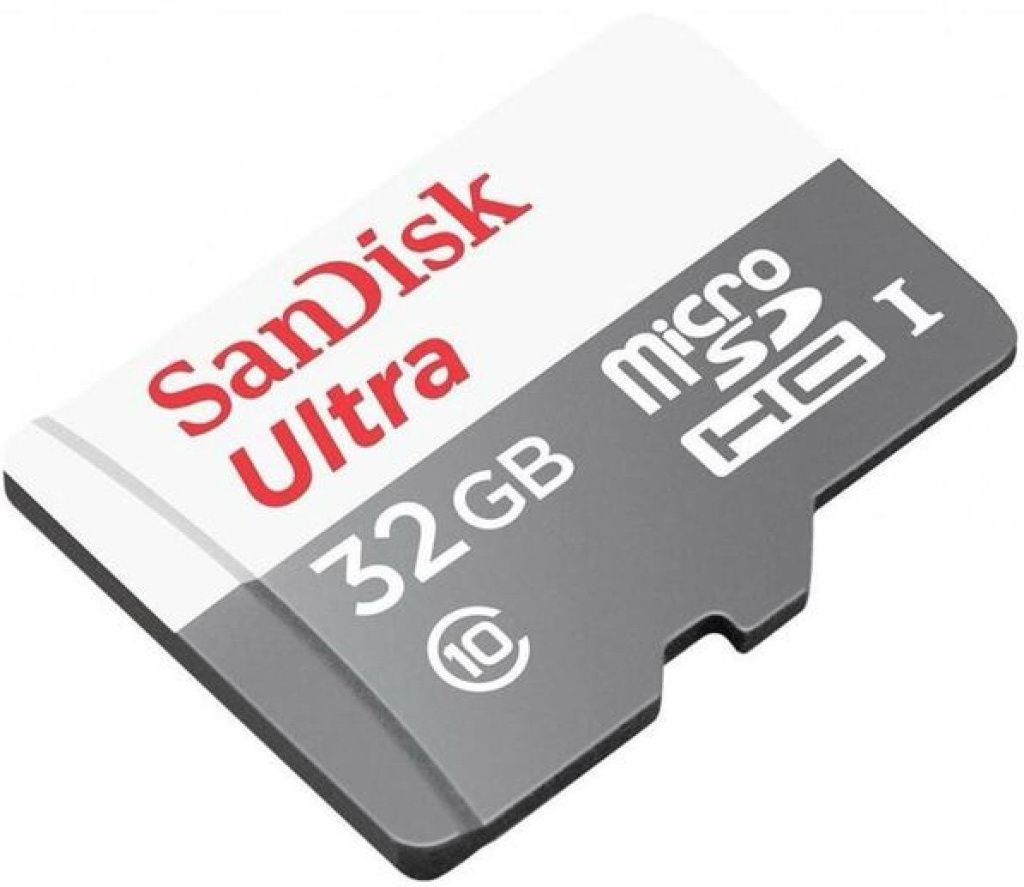 SanDisk microSDHC 32GB UHS-I Ultra A1 Карта памяти для хранения данных