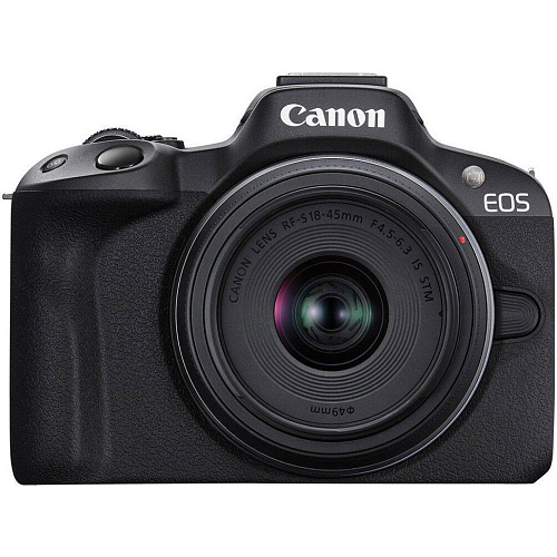 Бездзеркальний фотоапарат Canon EOS R50 Kit RF-S 18-45mm f4.5-6.3 IS STM+RF-S 55-210mm Black (5811C034) UA - придбати в Дніпрі, Україні: ціна, характеристики | інтернет-магазин TOUCH