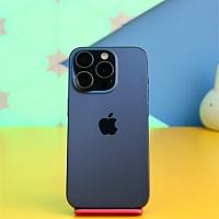Смартфон Apple iPhone 15 Pro 256GB Blue Titanium (MTV63) Б/У