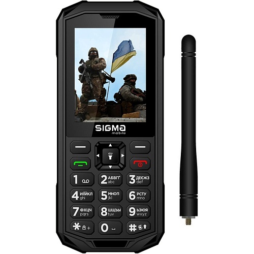 Мобильный телефон Sigma mobile X-treme PA68 Wave Black (4827798466612) UA-UCRF