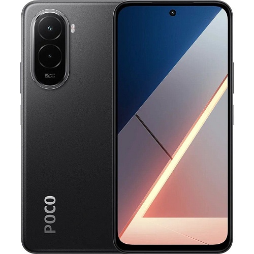 Смартфон Poco M7 6/128GB Black Global EU - придбати в Дніпрі, Україні: ціна, характеристики | інтернет-магазин TOUCH