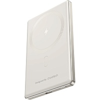 Зовнішній акумулятор Choetech Magnetic Wireless B738-WH 5000mAh 20W White  - придбати в Дніпрі, Україні: ціна, характеристики | інтернет-магазин TOUCH