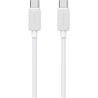 Кабель Usams US-SJ691 USB-C-USB-C 1m White - придбати в Дніпрі, Україні: ціна, характеристики | інтернет-магазин TOUCH