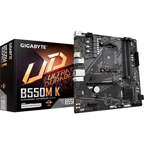 Материнська плата Gigabyte B550M K - придбати в Дніпрі, Україні: ціна, характеристики | інтернет-магазин TOUCH