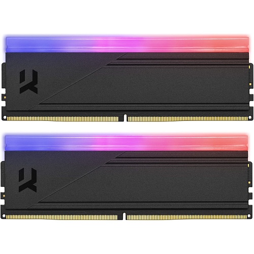 Модуль памяти DDR5 Goodram IRDM RGB 64GB (2x32GB) 5600MHz Black (IRG-56D5L30/64GDC)