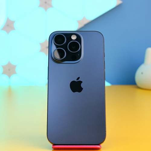 Смартфон Apple iPhone 15 Pro 256GB Blue Titanium (MTV63) Б/У - придбати в Дніпрі, Україні: ціна, характеристики | інтернет-магазин TOUCH