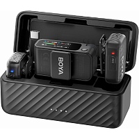 Микрофонная радиосистема Boya BOYAMIC 2 Type-C with 2 TX + 1 RX + Charging Case