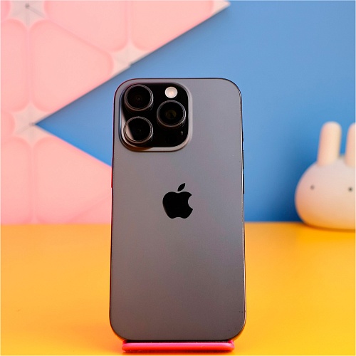 Смартфон Apple iPhone 16 Pro 128GB Black Titanium (MYND3) Б/У