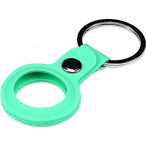 Чехол для поисковой метки Apple AirTag Silicone Key Ring Mint Green HC