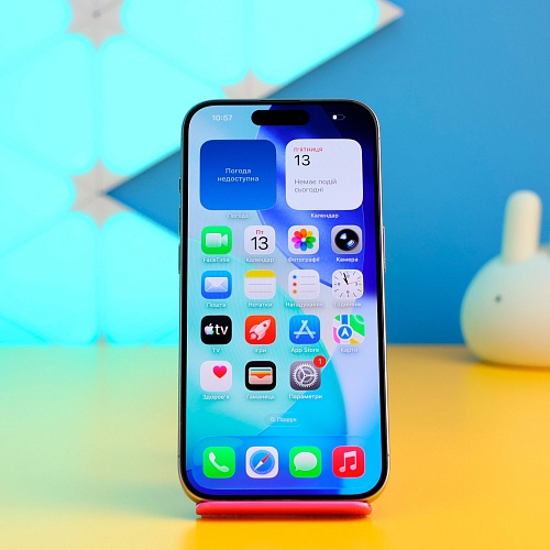 Смартфон Apple iPhone 15 Pro 256GB eSIM Natural Titanium (MTQU3) Б/У