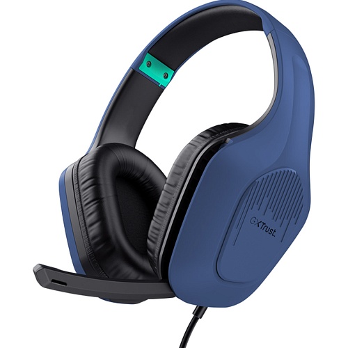 Ігрові навушники Trust GXT 415 Zirox Blue (24991) - придбати в Дніпрі, Україні: ціна, характеристики | інтернет-магазин TOUCH