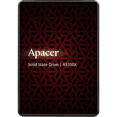 SSD накопитель Apacer AS350X 256GB 2.5" SATA (AP256GAS350XR-1)