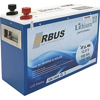 Аккумулятор ORBUS LiFePO4 12V (12.8V/100Ah/1280Wh) (LIT12-100Б)