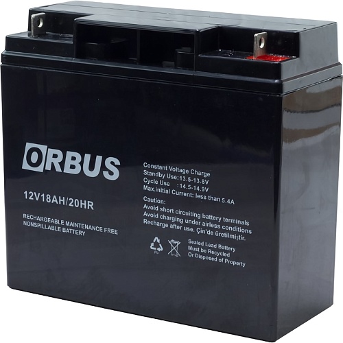 Акумулятор ORBUS AGM 12V (12V/18Ah/216Wh) (OR12118/28751) - придбати в Дніпрі, Україні: ціна, характеристики | інтернет-магазин TOUCH