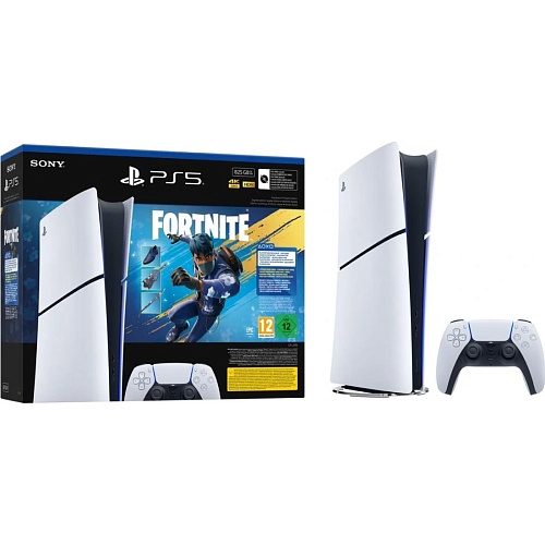 Игровая консоль Sony PlayStation 5 Slim Digital Edition 825GB + Fortnite Flowering Chaos Bundle (1000049851) UA