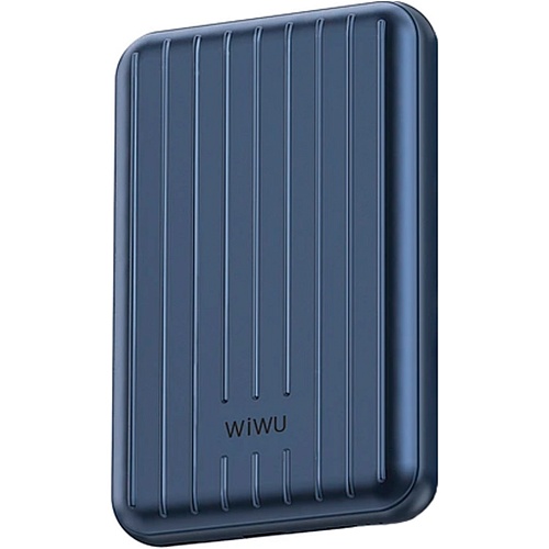 Внешний аккумулятор WiWU Trunk Series Magnetic PP02 Wireless Charger 5000mAh 20W Blue 
