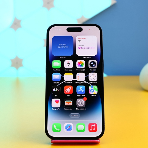 Смартфон Apple iPhone 14 Pro 256GB eSIM Space Black (MQ0N3) Б/У