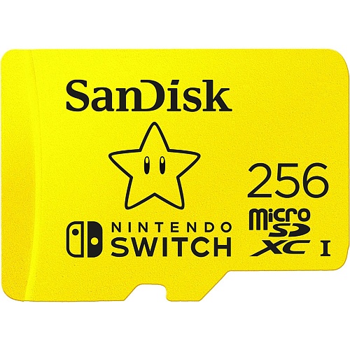 Карта памяти SanDisk microSDXC 256 GB A1 UHS-I Ultra for Nintendo Switch (SDSQXAO-256G-GNCZN)