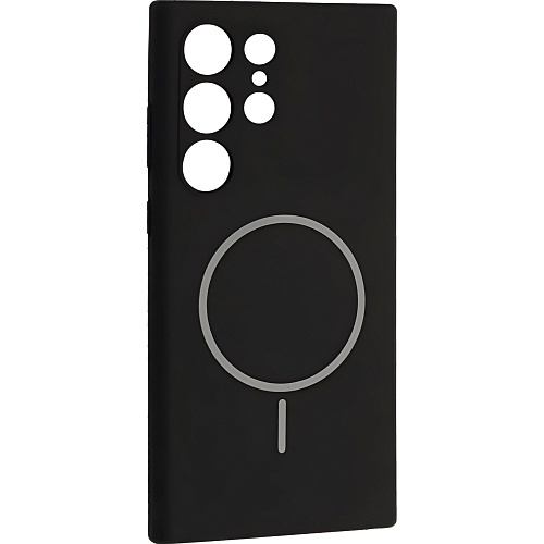 Чехол DK Luxury Silicone Case with MagSafe для Samsung Galaxy S25 Ultra Black