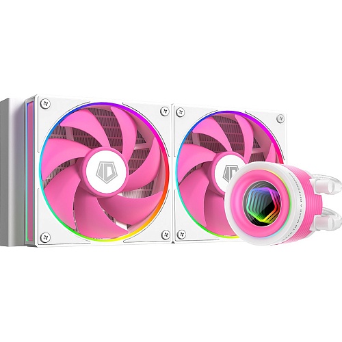 Система водяного охлаждения ID-COOLING FX240 INF Pink