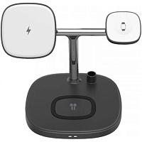 Беспроводное зарядное устройство WiWU 4in1 Wireless Charger M8 Black