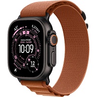 Смарт-часы Apple Watch Ultra 3 49mm Black Titanium Case with Terra Cotta Alpine Loop Medium (MG9E4)