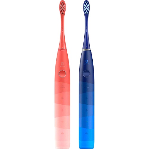 Электрическая зубная щетка Oclean Find Duo Set Electric Toothbrush Red and Blue 2шт